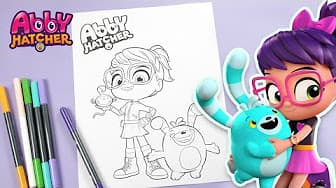Color with Abby Hatcher!