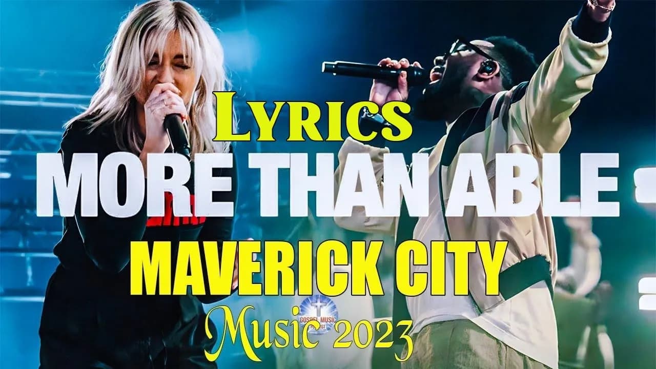 More Than Able (feat. Chandler Moore & Tiffany Hudson) | Elevation Worship  (Lyrics)
