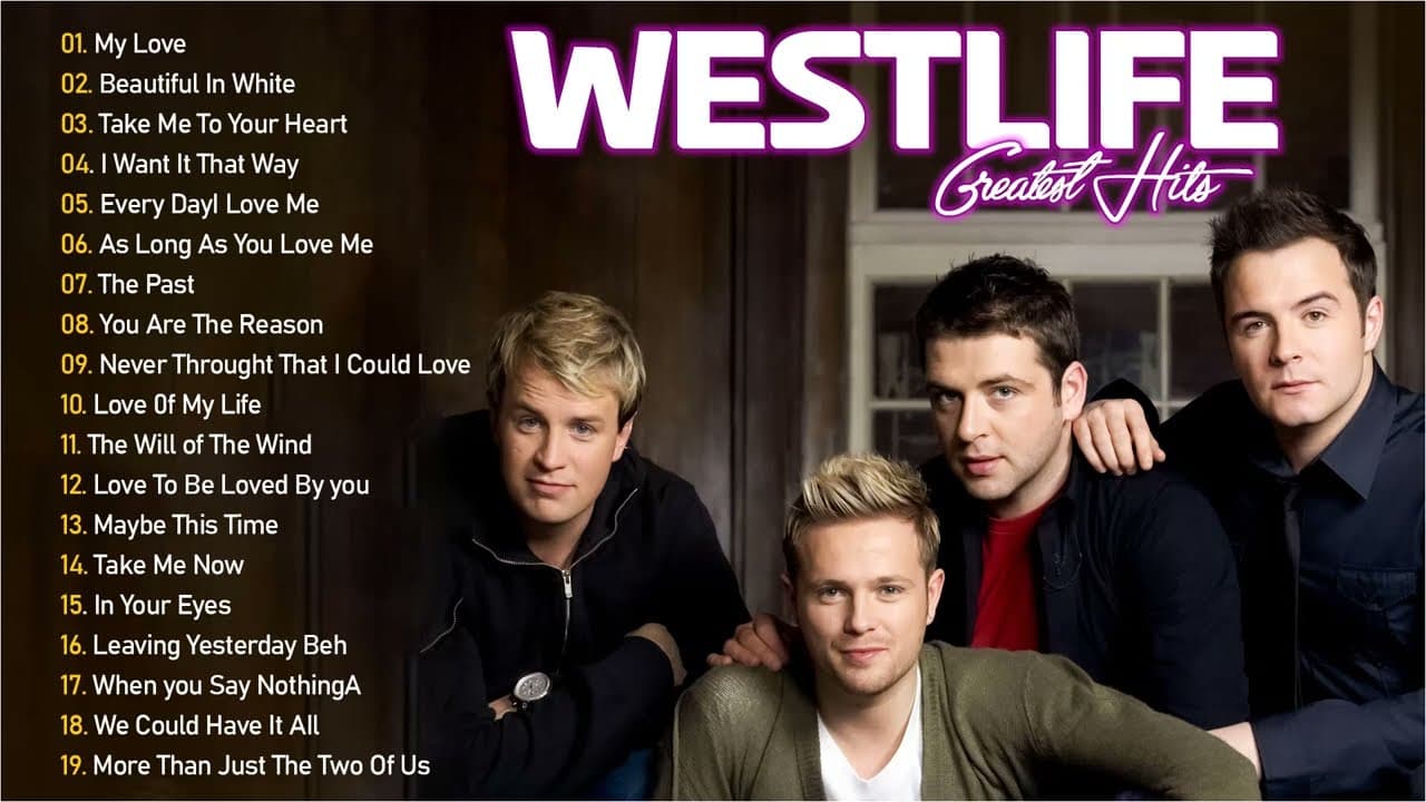 Best Love Songs 2022 WESTLIFE , Shayne Ward, BoyZOne, Black street Boys love songs Colection HD