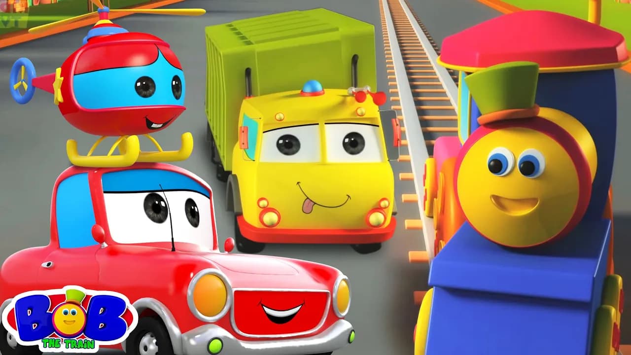 Transport Adventure + More Kids Learning Videos & Nursery Rhymes with Bob The Train