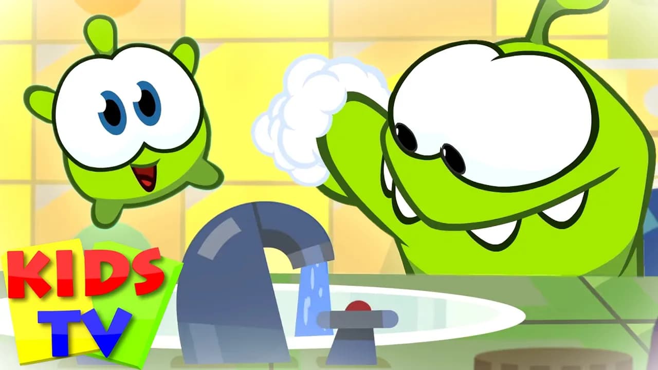 Wash You Hands Song - Om Nom Stories | Stay at Home | Quarantine Ideas | Healthy Habits | Kids Tv