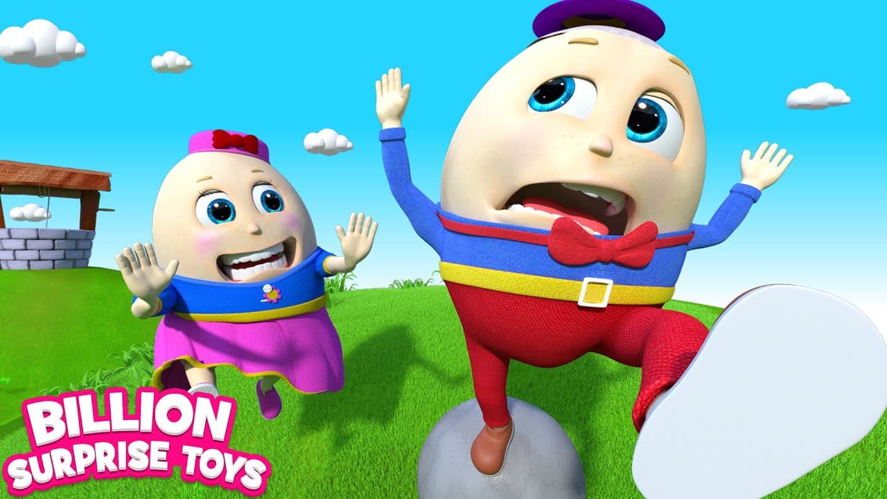 Jack and Jill Song for Children | Baby Johnny Family Playtime Songs for Babies | BillionSurpriseToys