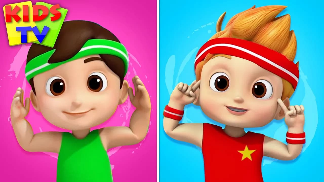 Head Shoulders Knees and Toes + More Baby Song & Nursery Rhyme by Kids TV