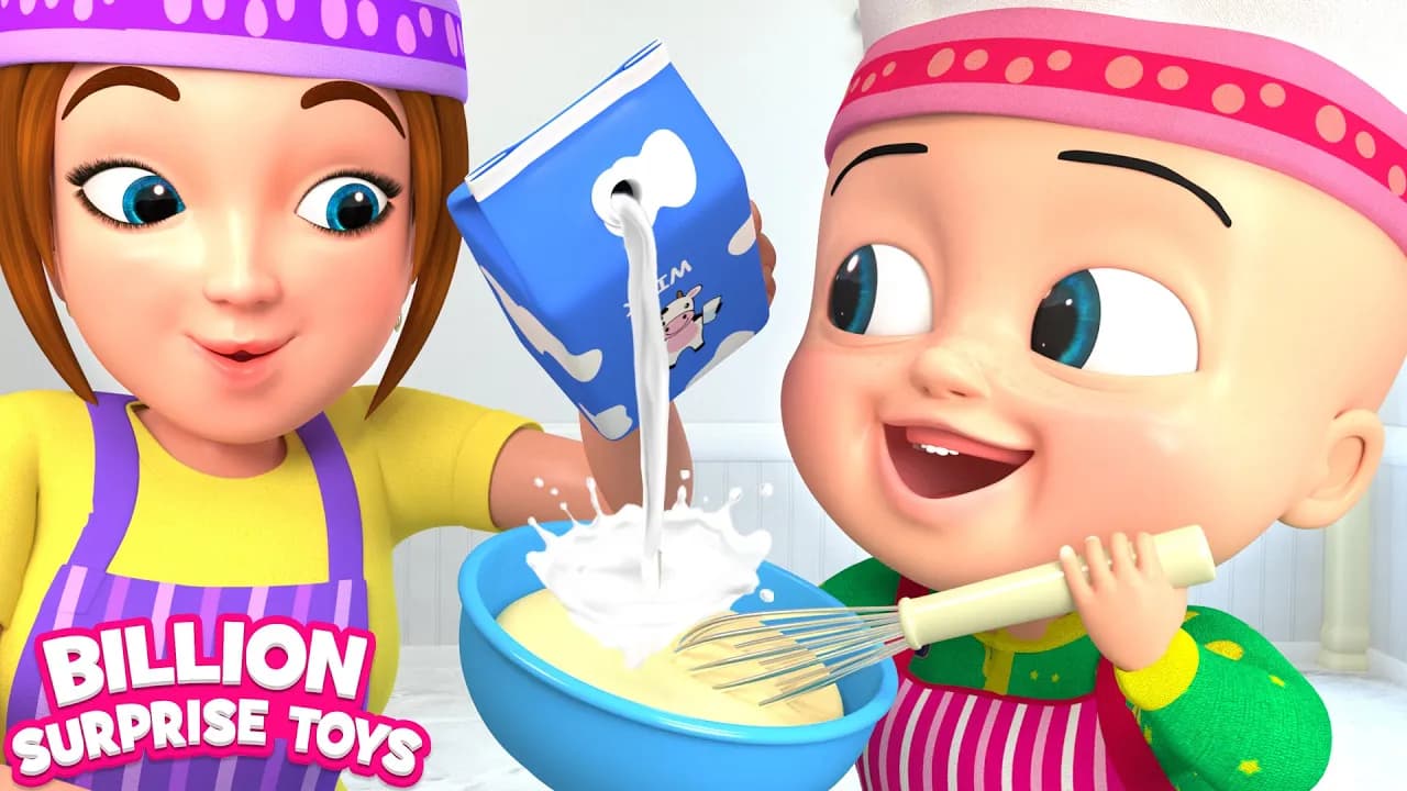 Pat a Cake - BillionSurpriseToys Nursery Rhymes, Kids Songs