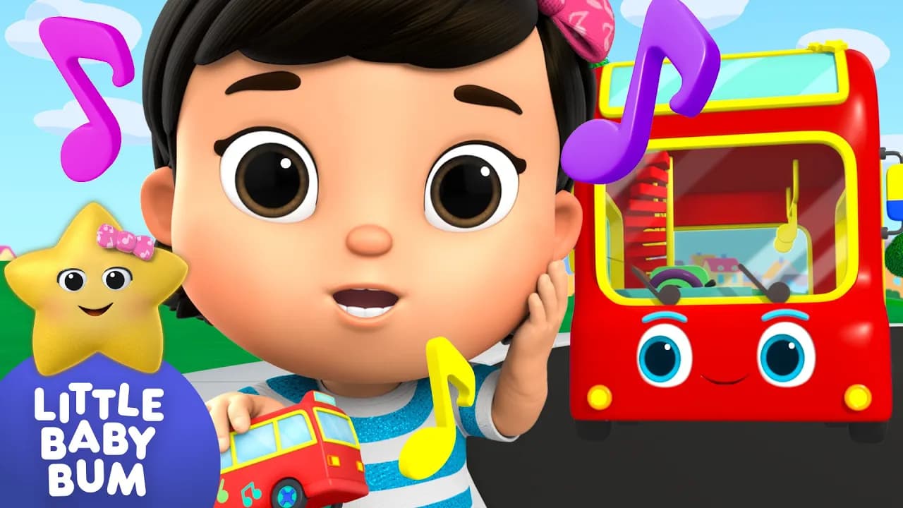 Beep-Beep! Can you hear Vehicle Sounds ⭐ Mia's Play Time! LittleBabyBum - Nursery Rhymes for Kids