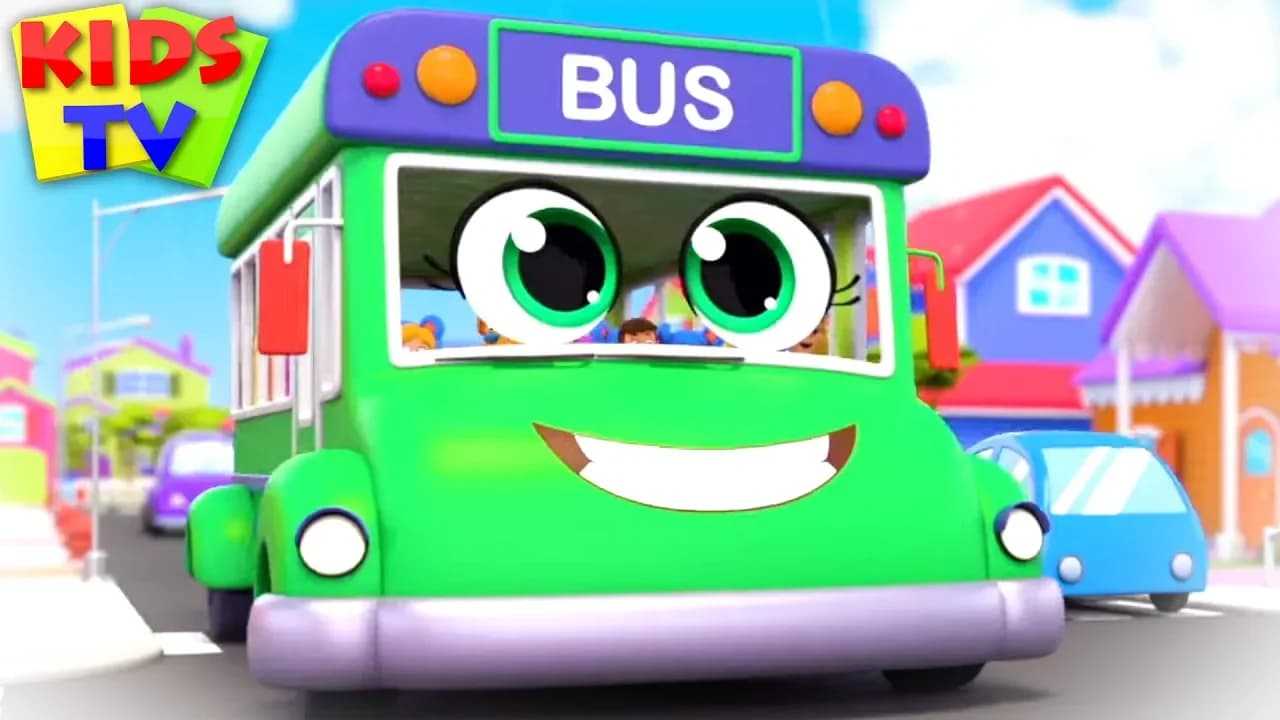 Wheels on The Bus | Baby Toot Toot | Bus Song | Kids Tv Nursery Rhymes | Songs for Babies