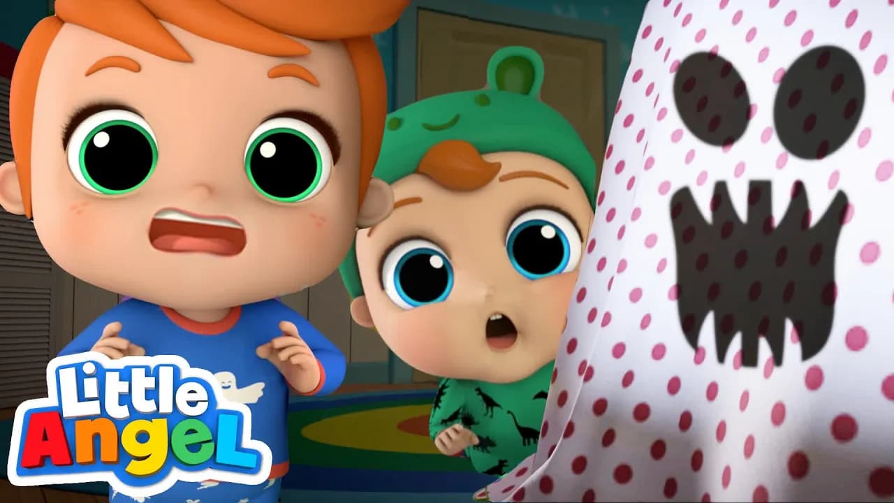 Monsters In The Dark | Little Angel Kids Songs & Nursery Rhymes