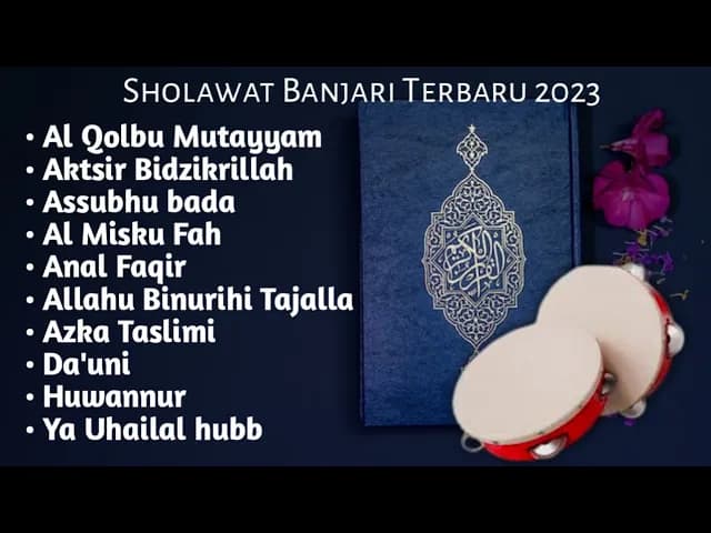 FULL ALBUM SHOLAWAT BANJARI TERBARU 2023 BASS GLERR BIKIN ADEM DI HATI