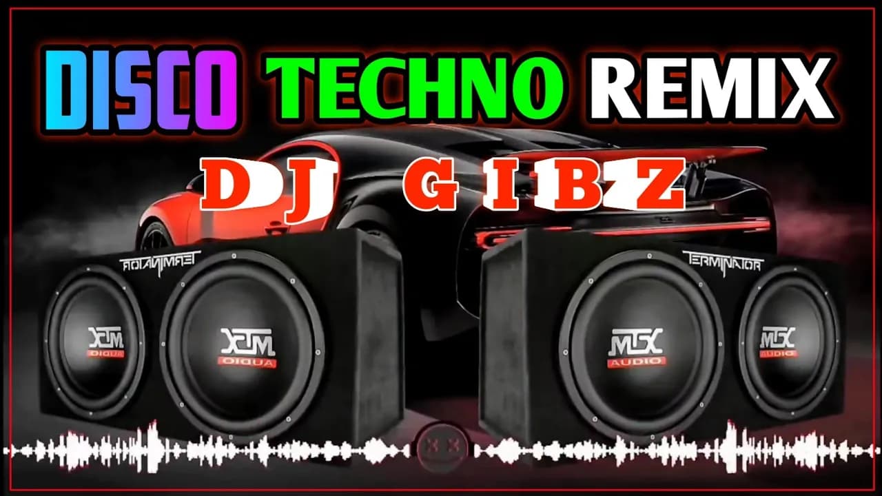 TECHNO Disco Remix featuring Legendary Dj Gibz of PBC/MMC | MUSiC REMiX PH | No CPR