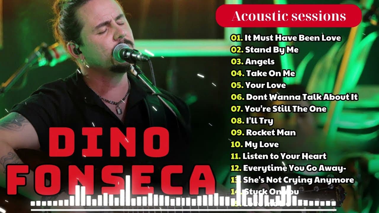 Dino Fonseca - The Best Playlist Mix 4 🔥 (Cover aucostic) romântico, acústico, country rock 🔥