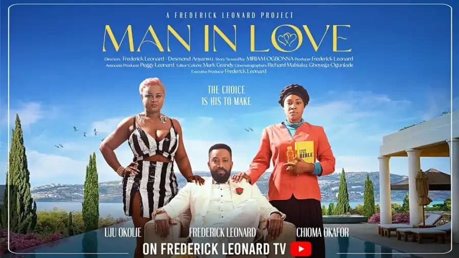 man in love