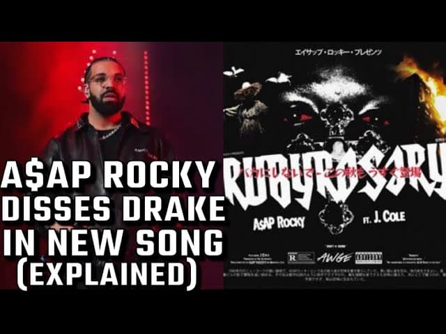 A$AP Rocky Disses Drake In New Song