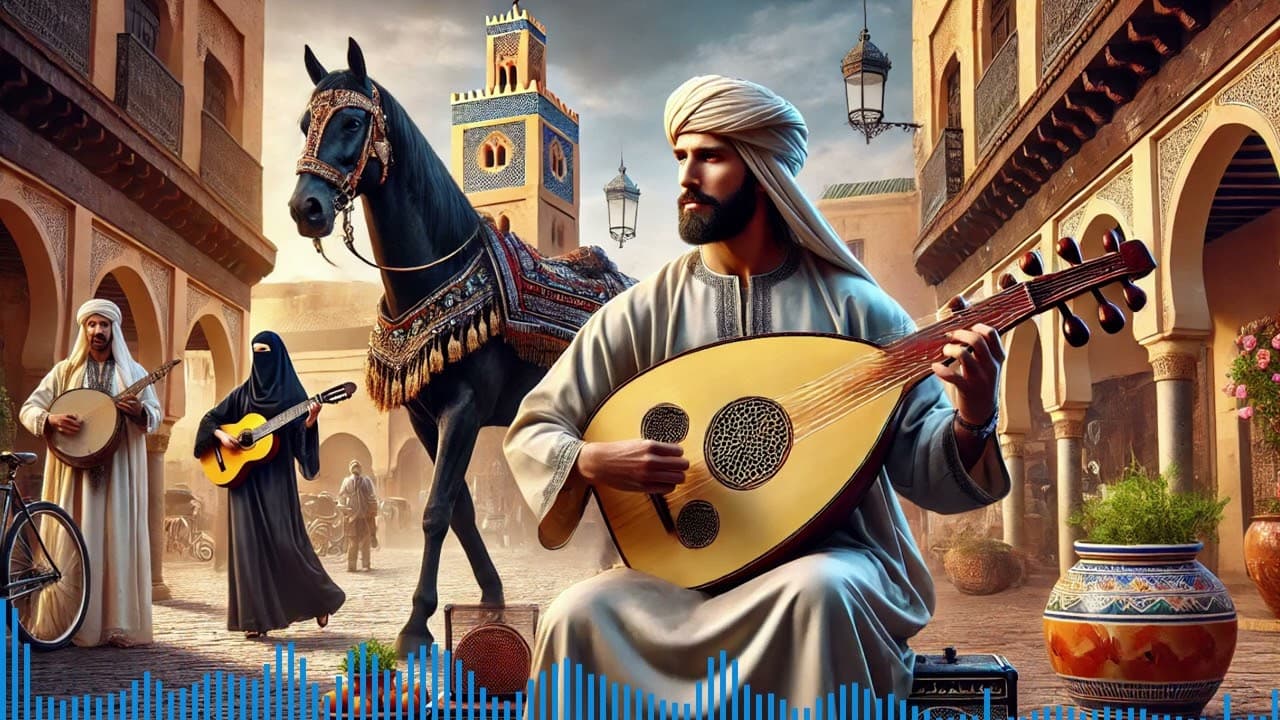 Relaxing and Soothing Deep House Arabic Oud Beats | Sufi Ritual Music for Meditation, Focus