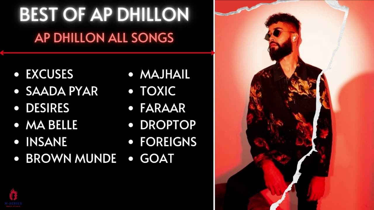 AP Dhillon Hit Songs | Excuses | Saada Pyar | Desires | Ma Belle | Insane | Ap dhillon Best Songs