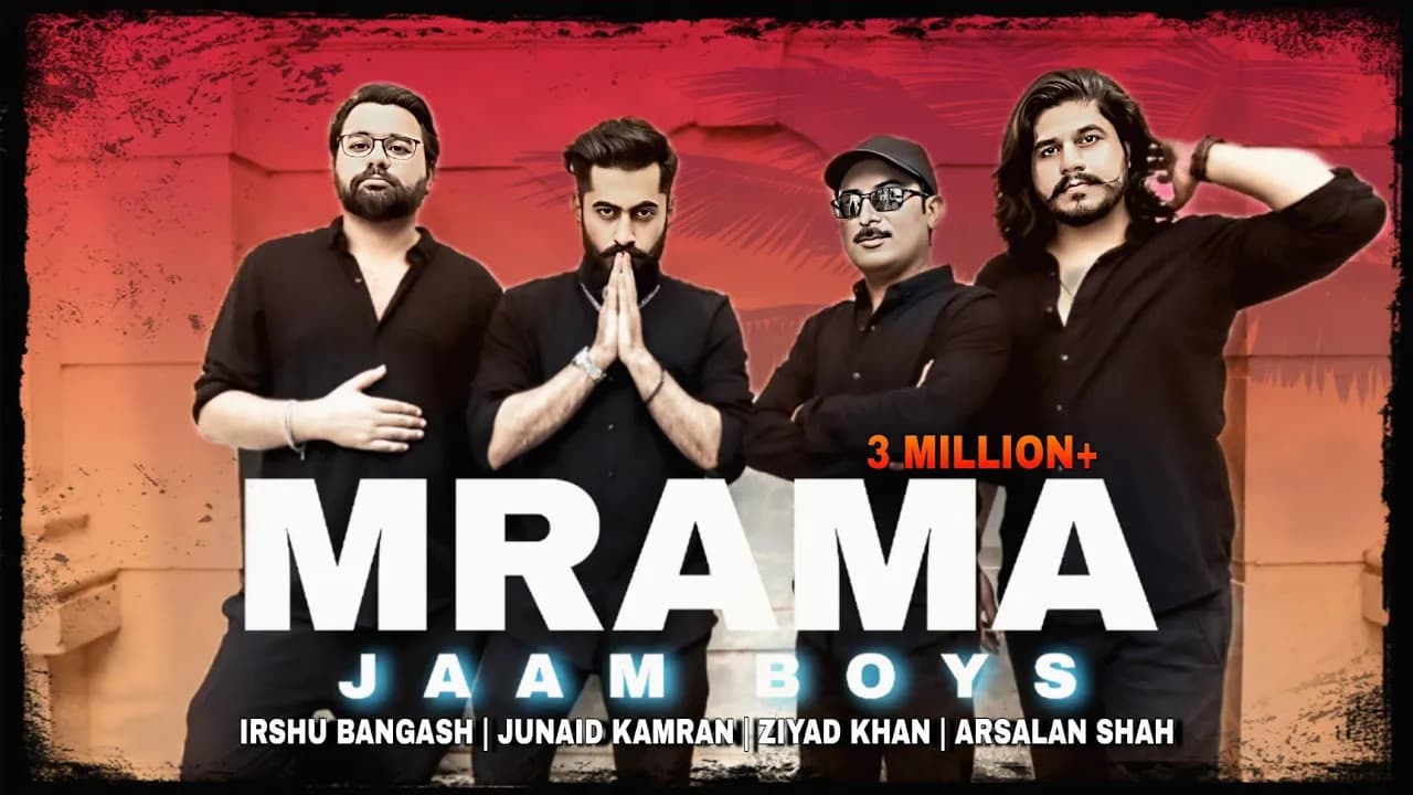 MRAMA - JAAM BOYS | Irshu Bangash | Junaid Kamran | Arsalan Shah | Ziyad Khan | Pashto new song 2024
