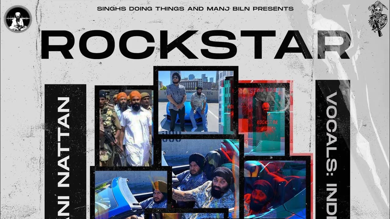 ROCKSTAR | INDERPAL MOGA | CHANI NATTAN | PRODGK | LATEST PUNJABI SONG | SAGAR DEOL | WAHIDPURIA