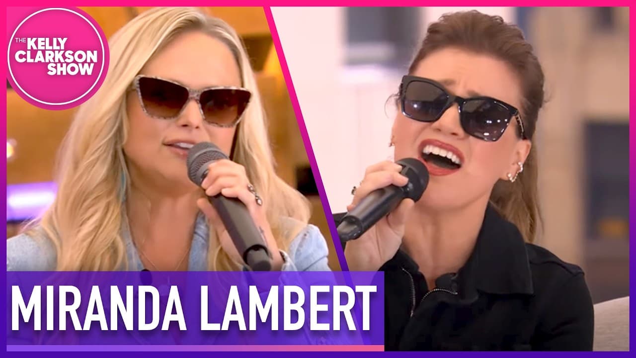 'Good Luck, Babe!' by Chappell Roan | Kelly Clarkson & Miranda Lambert Cover (Acoustic)