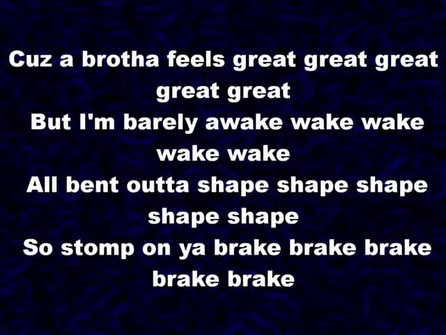 Ludacris - Blueberry Yum Yum Lyrics