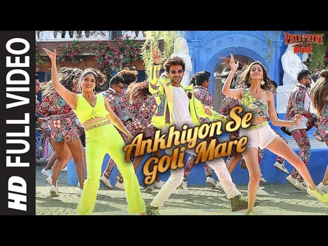 Full Video:Ankhiyon Se Goli Mare | Pati Patni Aur Woh | Kartik A, Bhumi P, Ananya P |Mika S, Tulsi K