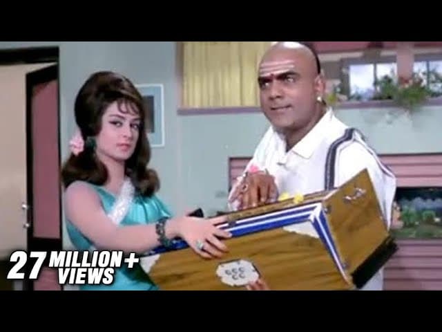 Ek Chatur Naar - Padosan - Saira Banu, Sunil Dutt & Kishore Kumar - Classic Old Hindi Songs