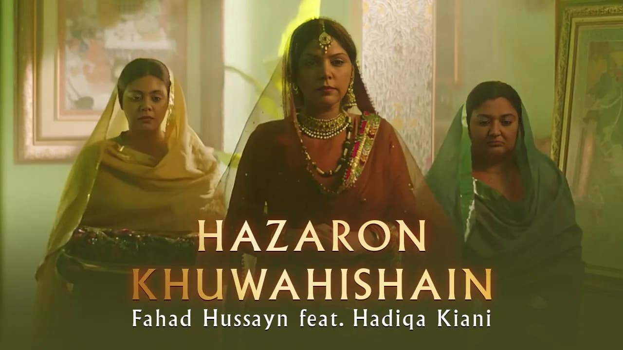 Hazaron Khuwahishain | Fahad Hussayn feat. Hadiqa Kiani (2023) I Official Music video