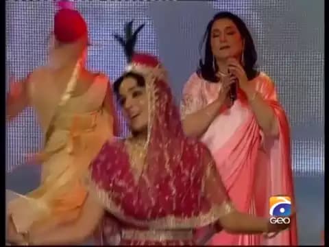 Meera Dancing to Naheed Akhtar's Song
