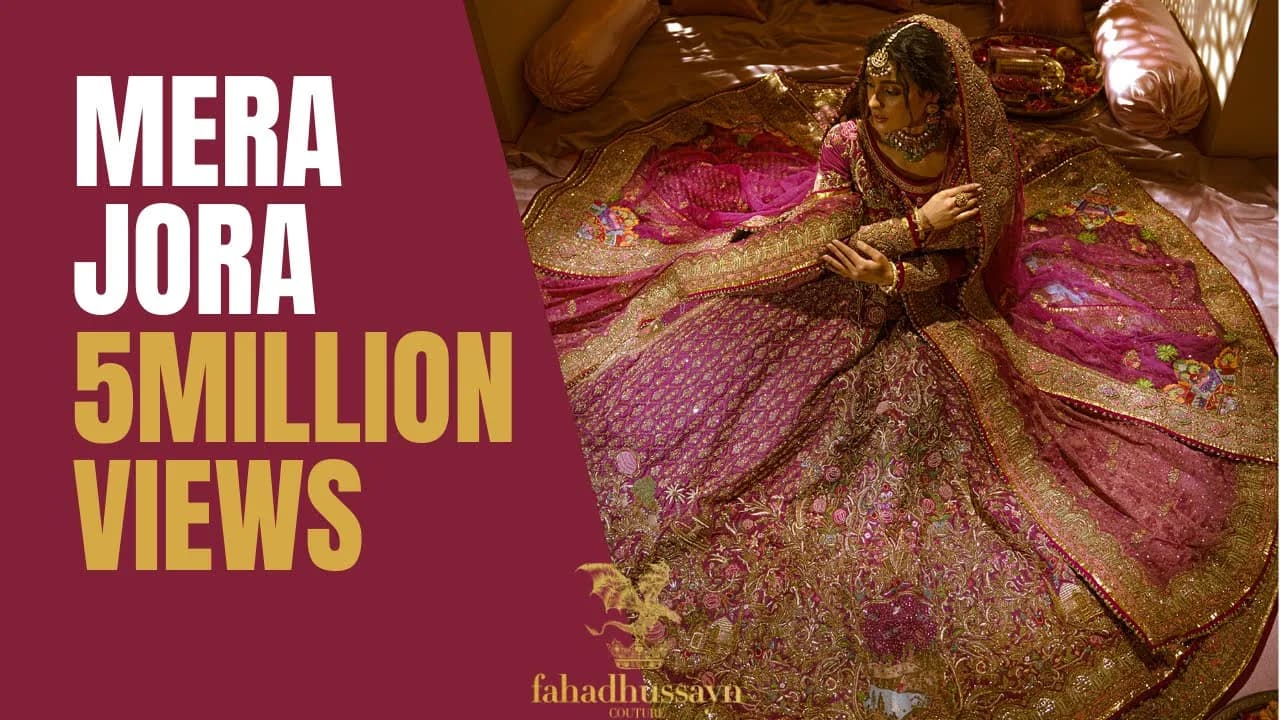 Mera Jora | Presenting Fahad Hussayn Couture | Zeb Bangash ft. Grehan Band & Iqra aziz