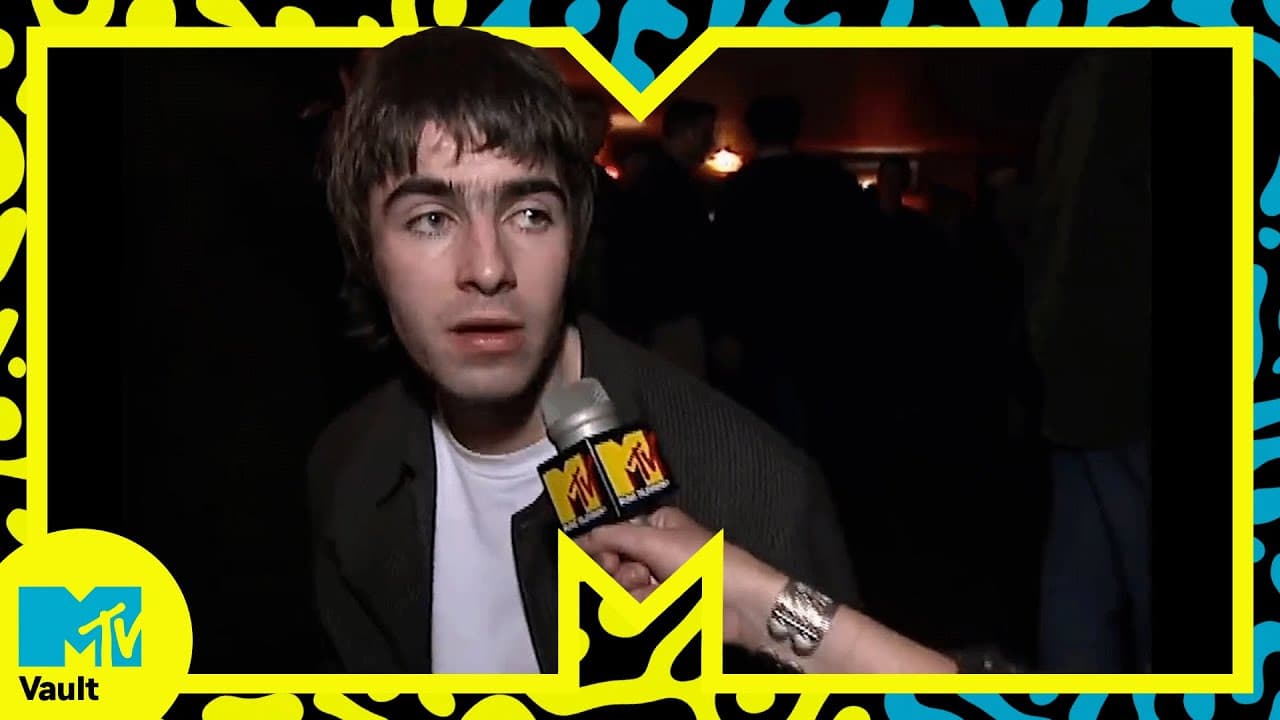 Liam Gallagher At His First Awards Ceremony | MTV Vault