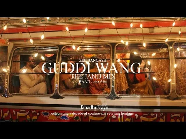 GUDDI WANG - THE JUNJJ MIX -ZEB BANGASH OST. BAAJI THE FILM | FAHAD HUSSAYN