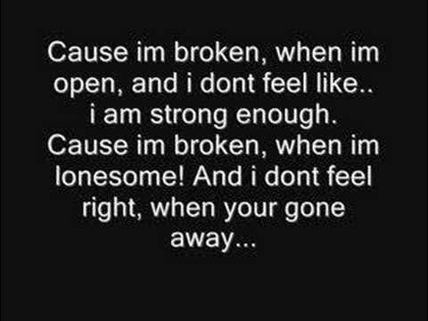 Broken-Seether & Amy Lee from Evanescence(Lyrics) HQ FULL