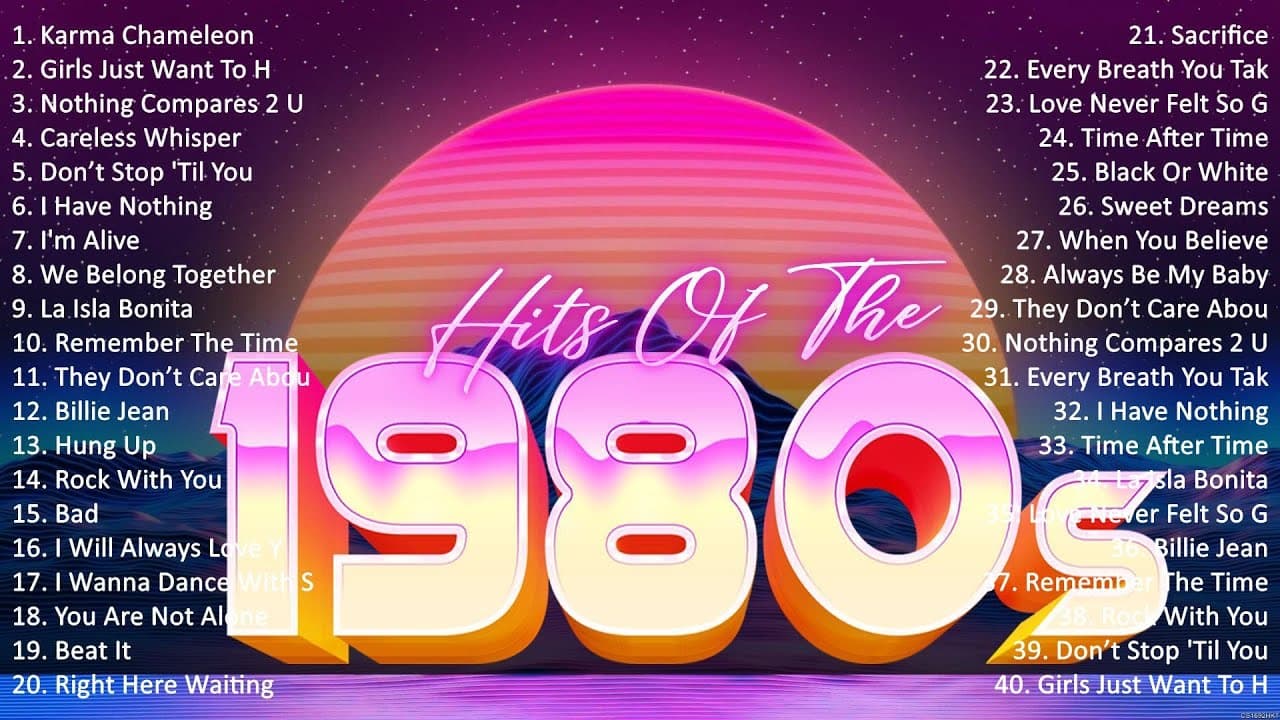 Nonstop 80s Greatest Hits ✌ Culture Club, Cyndi Lauper, Lionel Richie, Tina Turner, George Mich