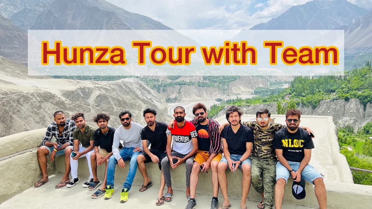 HUNZA TOUR WITH TEAM | DeryAala |Waqar bhinder | Mehmood j | Shahzad sidhu | PUNJABI VLOG