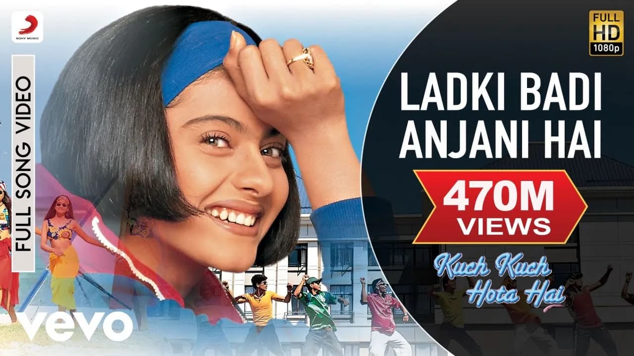 Ladki Badi Anjani Hai - Full Video|Shah Rukh Khan,Kajol |Kumar Sanu,Alka Yagnik |Timeless Classics