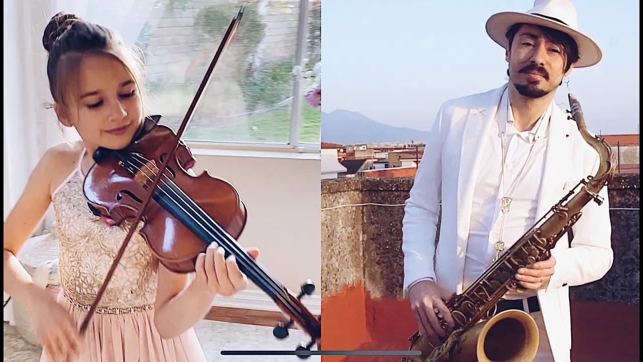 Imagine - John Lennon - Violin and Saxophone - Cover