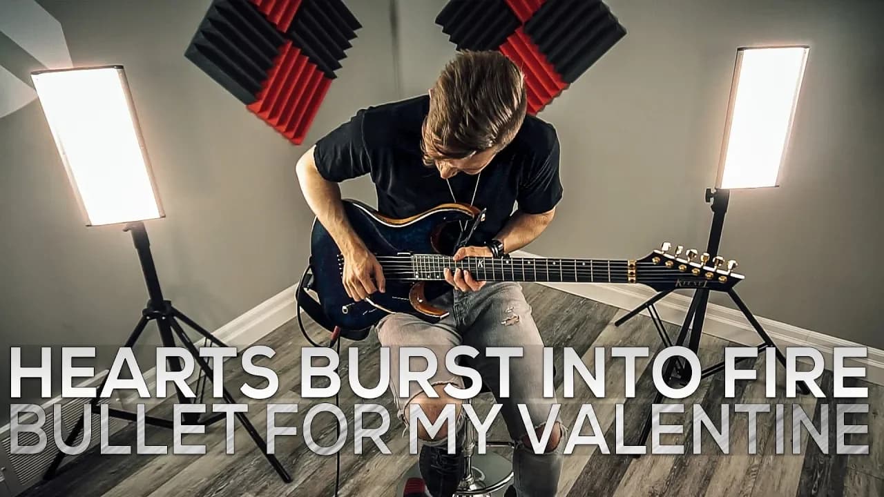 Bullet For My Valentine - Hearts Burst Into Fire - Cole Rolland (Guitar Cover)
