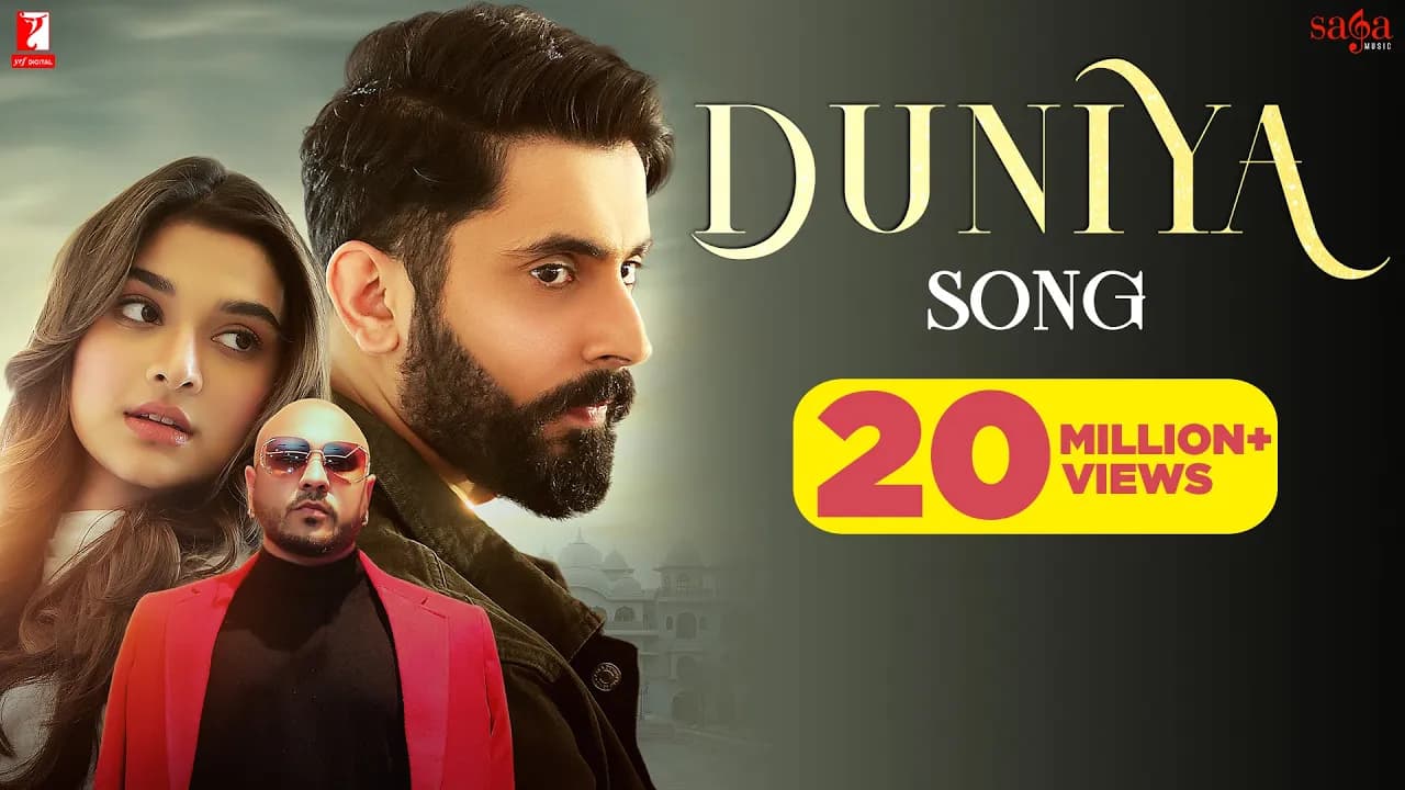 Duniya Song | B Praak | Jaani | Ft. Sunny Singh | Saiee Manjrekar | #duniya #bpraak #jaani