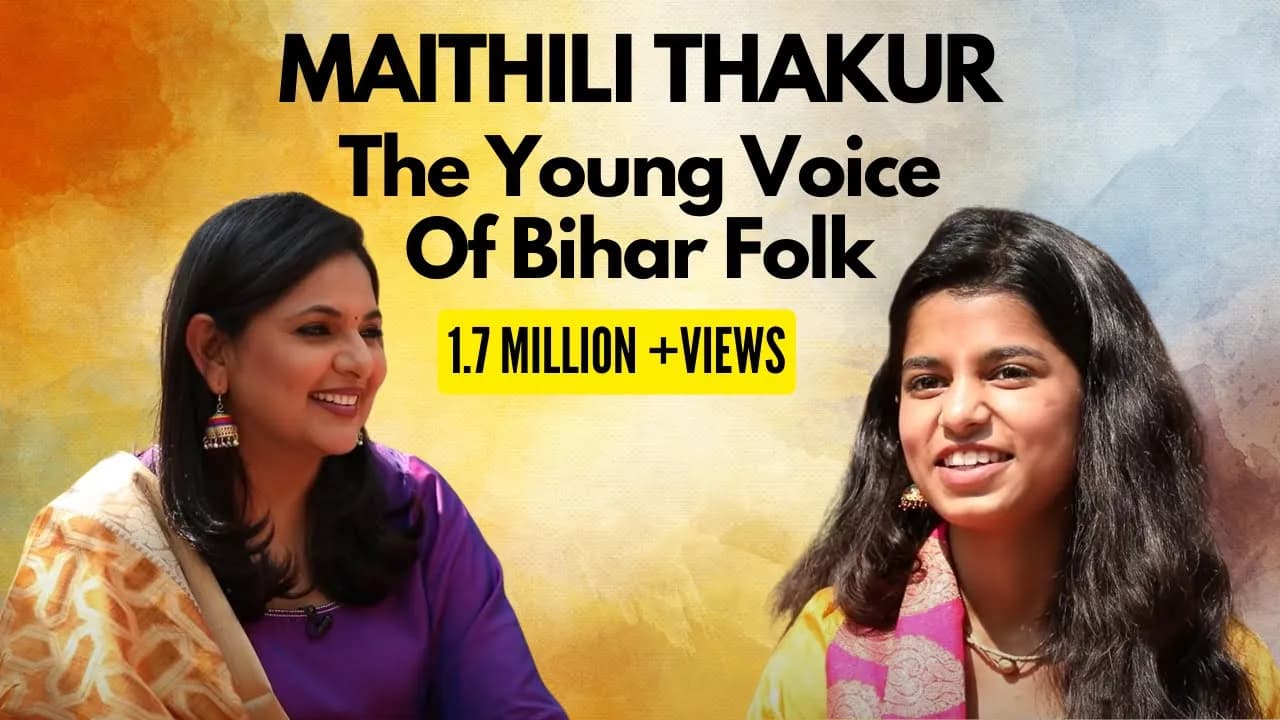 Maithili Thakur - The Young Voice of Bihar Folk - S3 Ep 1