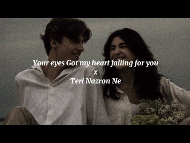 Barney Sku- Your Eyes x Teri Nazron Ne (Slowed+reverb+lyrics)#your eyes got my heart x Teri Nazron
