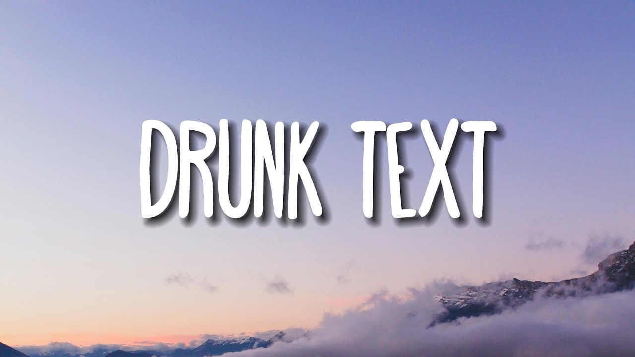 Henry Moodie - drunk text (Lyrics)