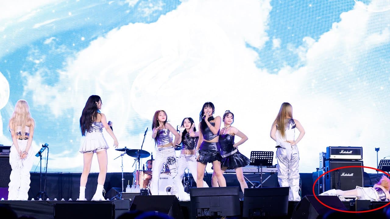 폭염에 무대중에 쓰러지고만 유니스 코토코 UNIS KOTOKO '슈퍼우먼+Whatchu Need+What is Love' 4K 60P 직캠 @240803 해남 미니 케이팝 콘서트