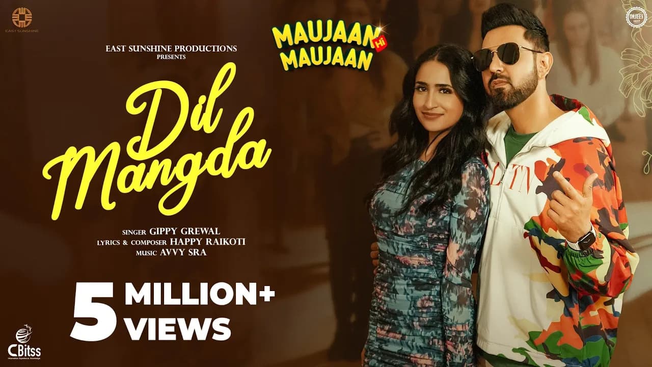 DIL MANGDA (Official Video) Maujaan Hi Maujaan | Gippy Grewal | Tanu Grewal |Happy Raikoti |Avvy Sra