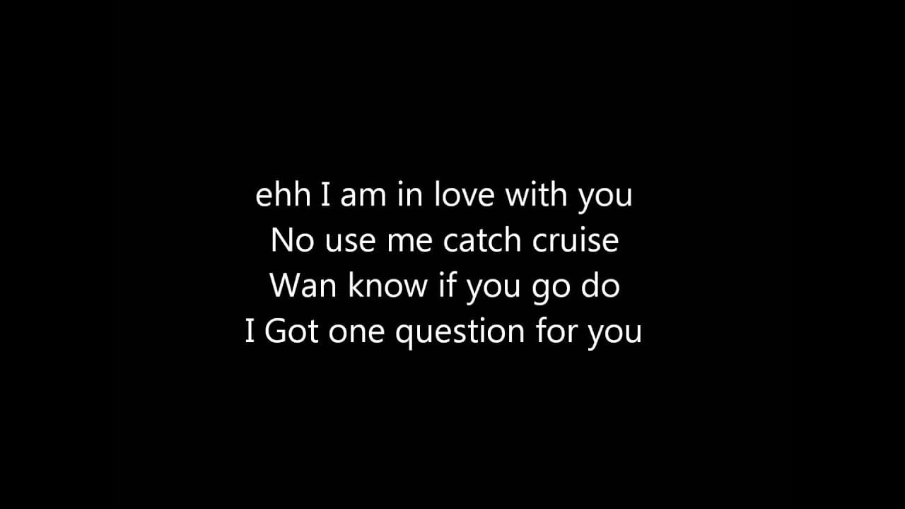 Banky W Yes/No Lyrics