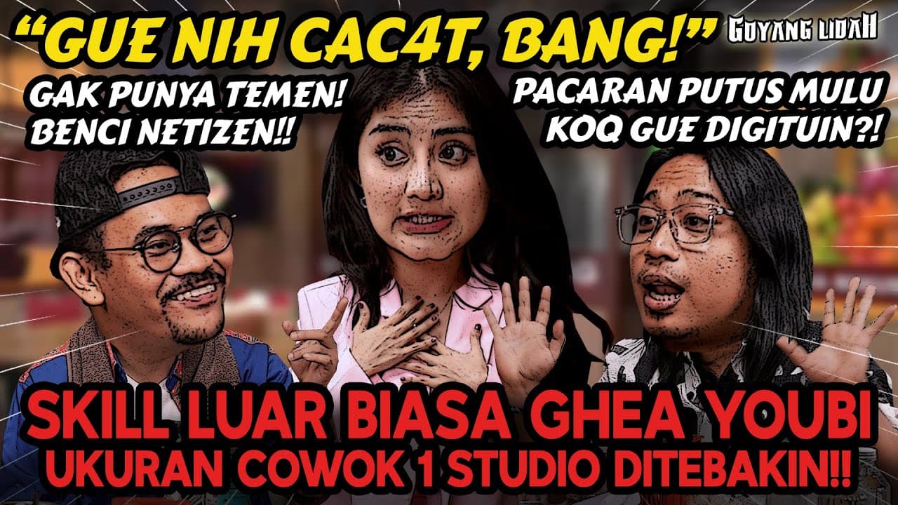 NEBAK UKURAN COWOK ADALAH TALENT GUE... 😂 NIH GUE BUKTIKAN‼️ GHEA YOUBI - Praz Teguh - Ghea Youbi