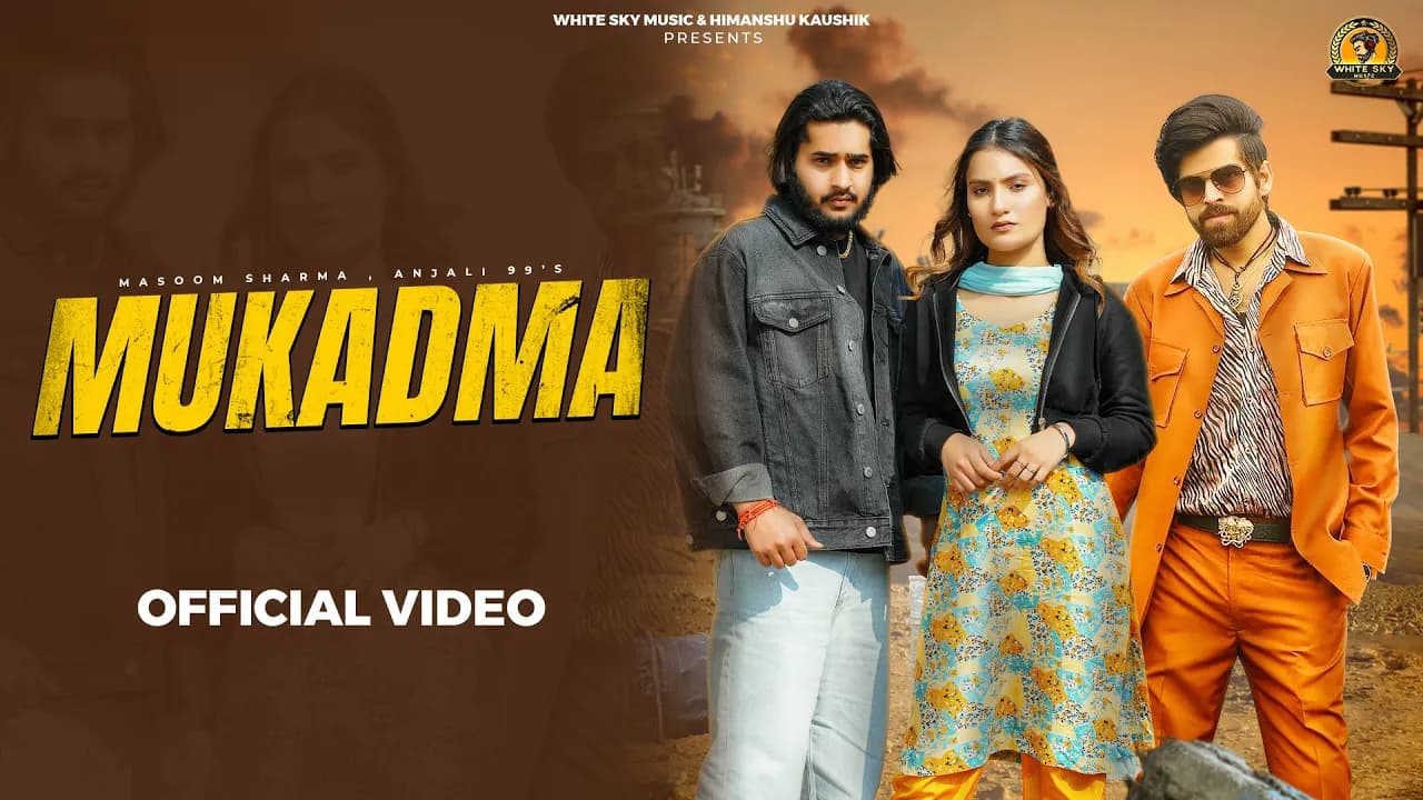 Mukadma : Himanshu Kaushik | Masoom Sharma | Vaishali Chaudhary | New Haryanvi Songs Haryanvi 2024