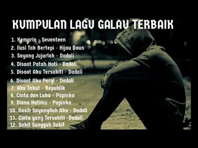 Seventeen,Republik,Hijau Daun,Papinka,Dadali Pop Campuran Lagu galau