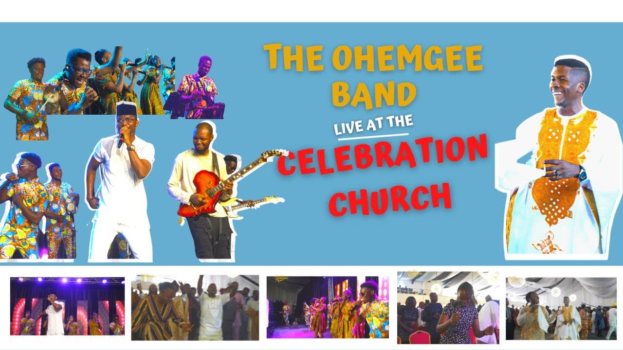 THE OHEMGEE BAND live @CelebrationChurchGlobal | EmmaOMG | @pst_iren