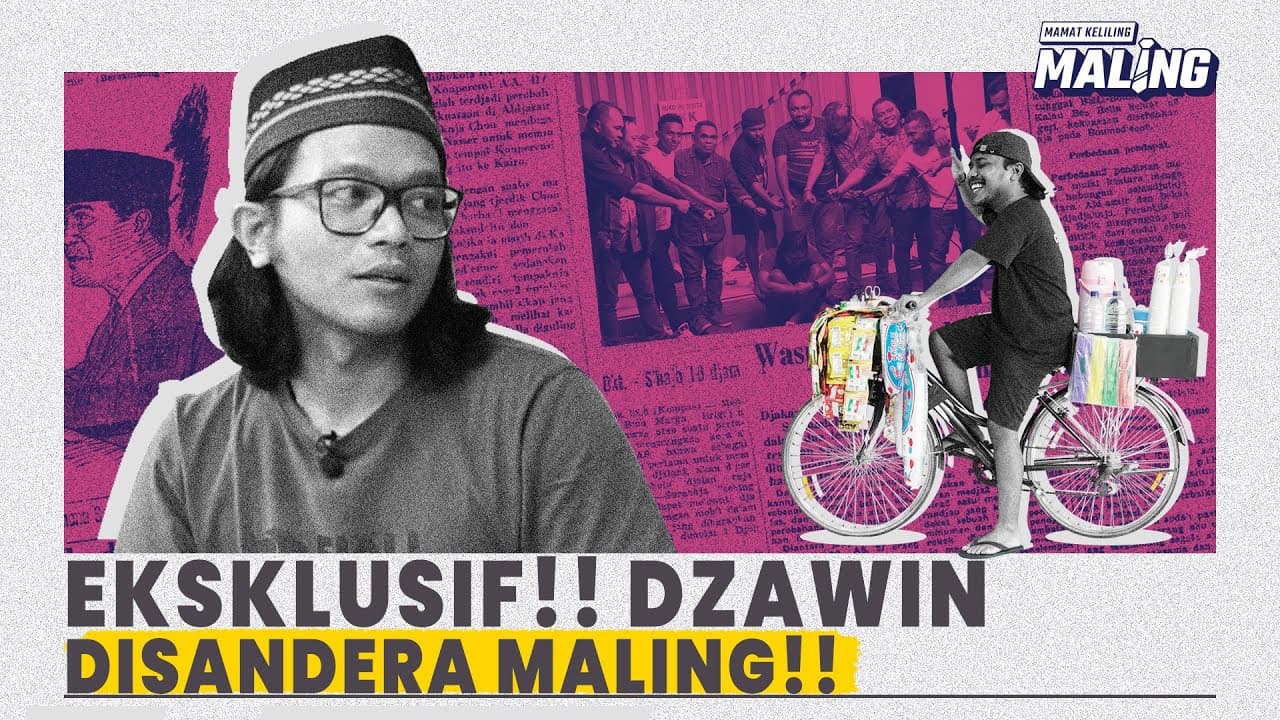 MALING – MAIN KE MALING, DZAWIN NUR DI GEREBEK ORANG TIMUR! KARENA NGOMONGIN APA YA!
