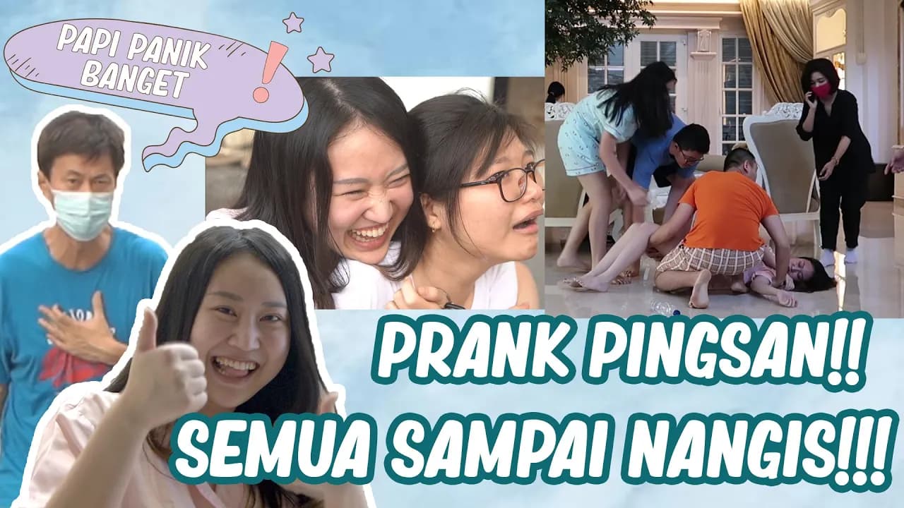 PRANK PINGSAN DI RUMAH BARU !!! BIKIN SEMUA PANIK SAMPE NANGIS!