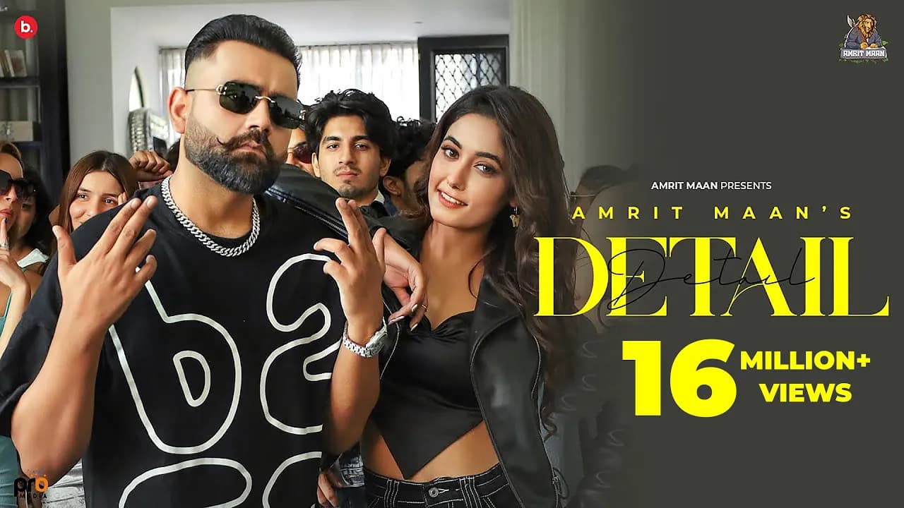 Detail (Official Video) - Amrit Maan | Desi Crew | Punjabi Song 2022