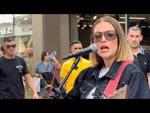 ‘MOST EPIC BUSKER PERFORMANCE’ - Stargazing Myles Smith Allie Sherlock Cover